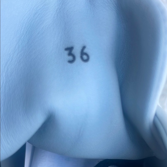 Red Glitter Sneakers with Black Laces. Chiara Ferragni. Size 36 - Picture 10 of 10